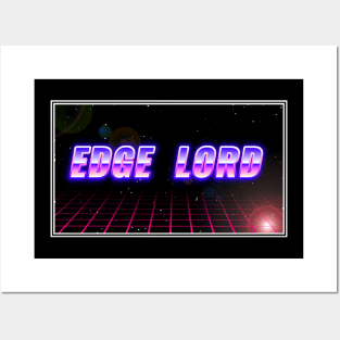 Edge Lord Retro Posters and Art